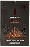 Montaraz Unico, Jamón ibérico 100%, bellota, cortado a maquina - 80 gr