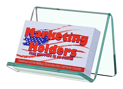 Marketing Holders Green Edge Business Card Display Stand #TOP18
