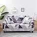 JIEKUJDS Sofabezug für Wohnzimmer, Elastan, dehnbar, Ecksofas-Bezug für 1/2/3/4-Sitzer, Farbe 6, 1-Sitzer, 90-140 cm