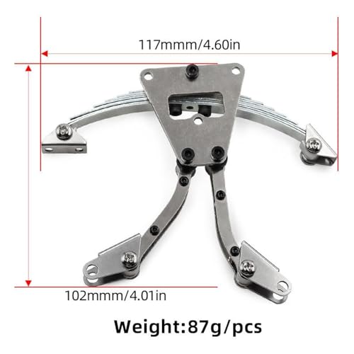 Suspension arrière remorque RC 1:14 kit DIY pièces de rechange - 6