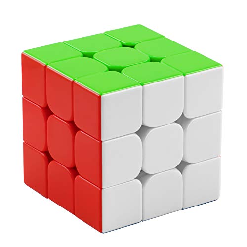 XMD マジックキューブ 磁石内蔵 魔方 立体パズル ステッカーレス 脳トレ 知育玩具 MagicCube