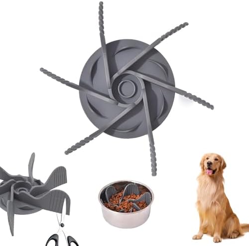 Ciotola per Cani Anti Ingozzamento Slow Feeder Regolabile Antisci...