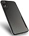 Kitoo Carbon Fiber Pattern Slim Case Compatible with iPhone XR, Shockproof 10ft. Drop Tested, Wireless Charging Compatible - Black