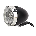 Tyenaza Bicycle Lights, 3 LED Vintage Retro Classic Bike Front Lights Lamp Bicycle light Cycling Accessories, Safety Warning Night Light Bike Decoration Fits All Bicycles