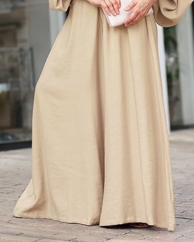 Image of CHICME Women Summer 2 Piece Outfits Off Shoulder Top Flowy Wide Leg Pants Set Vacation Travel Airport Outfits