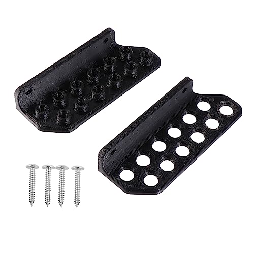 Milisten Arrow Wall Mount Display Stand for Archery Adhesive Screw Mount Material Home Accessories