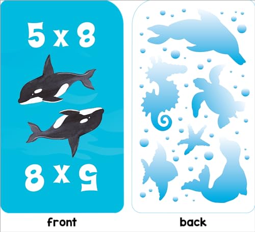 image for School Zone Math War Multiplication Game Cards: 56 Cards, 3rd Grade, 4