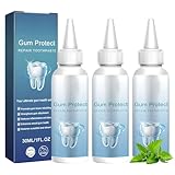 3 Pcs Gum Regrowth Drops, Gum Regrowth for Receding Gums,Teeth Repair Gel, Natural Repair Treatment for Receding Gums Enhances Overall Oral Health Treatment for Sensitive Mouths