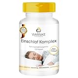 Einschlaf Komplex mit Melatonin - 100 Kapseln - Baldrian-, Passionsblumen...