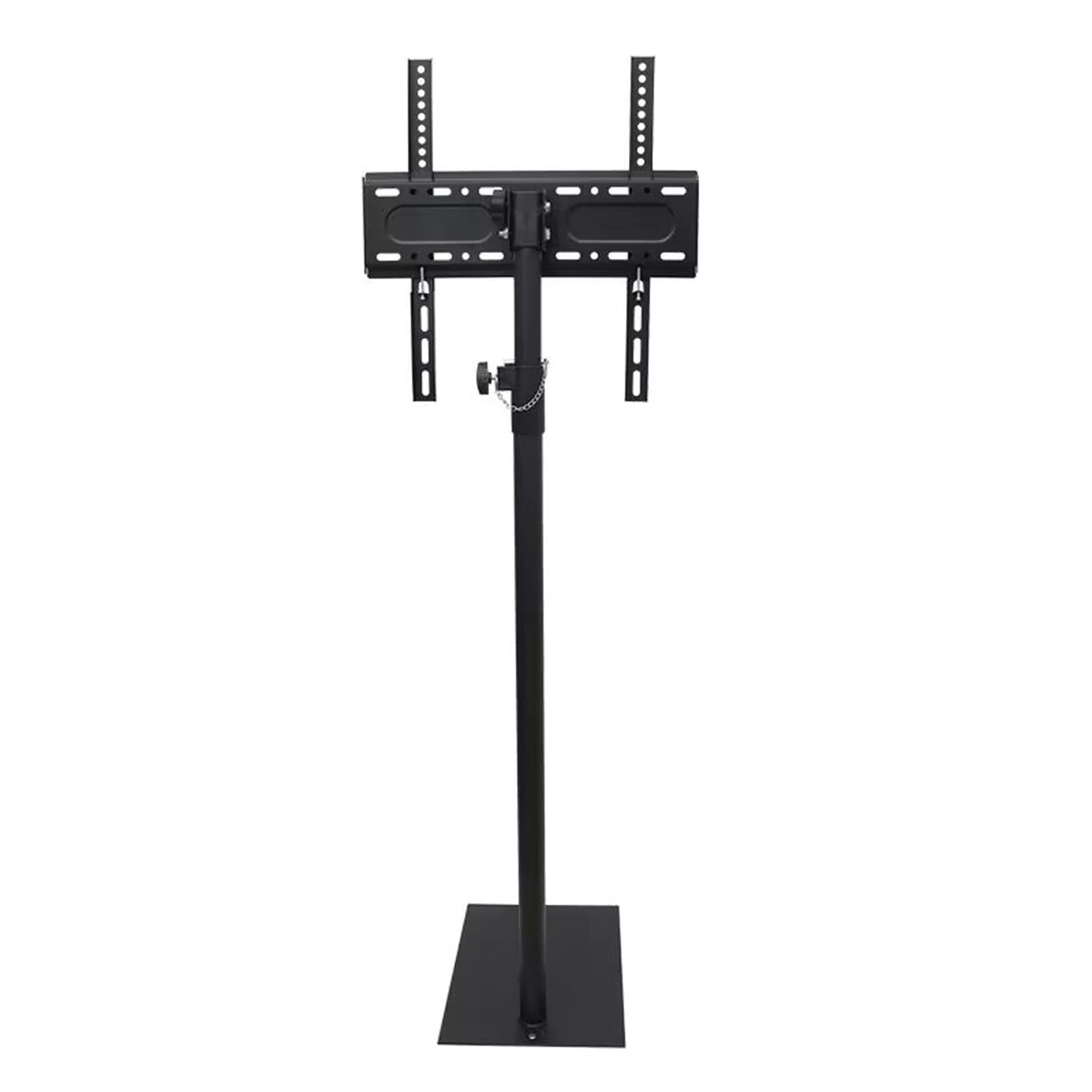 Support TV pivotant universel de 35 kg de charge max avec hauteur réglable sur pied