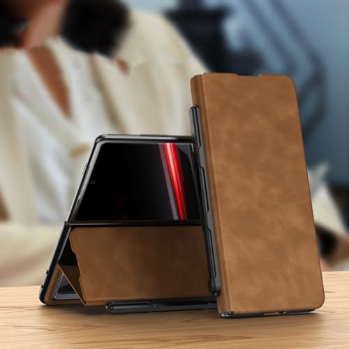 Étui en cuir Honor Magic V2 RSR avec stylet, la protection luxe fine