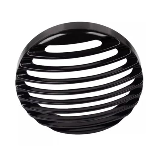 Grille en aluminium pour phare moto Triumph Bonneville Bobber noir mat