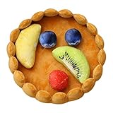 SNOWINSPRING 1 Satz Nette Haustier Hund Obst Torte Bett Pad Warm Halten Zwinger Katze Schlaf Matte Nest Haus Mit Fünf Früchten Spielzeug