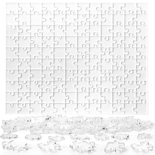 ZZYFGH Clear Hard Puzzle Jigsaw, Impossible Challenge 120 Piece Difficult Jigsaw Puzzle Game for Adults