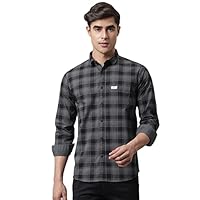 Majestic Man Checkered Slim fit Casual Shirt