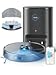 Vyzzle Robot aspirapolvere con funzione di pulizia 5500 Pa, aspirapolvere robot con stazione di aspirazione 3,5 l, robot aspirapolvere con stazione di aspirazione per peli di animali domestici