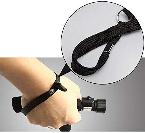 Image of Aluminium Alloy Handle Dependable Professional LED Light Folding Walking Stick for Old Gentleman, Walking Sticks for Old People