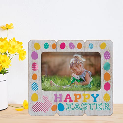 Neil Enterprises, Inc. Happy Easter Wood Picture Frame #TOP4