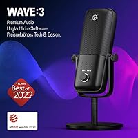 Elgato Wave:3 USB-Kondensatormikrofon für Streaming – Ansicht 3