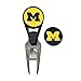Michigan Wolverines Golf Ball Mark Repair Tool and Ball Markers