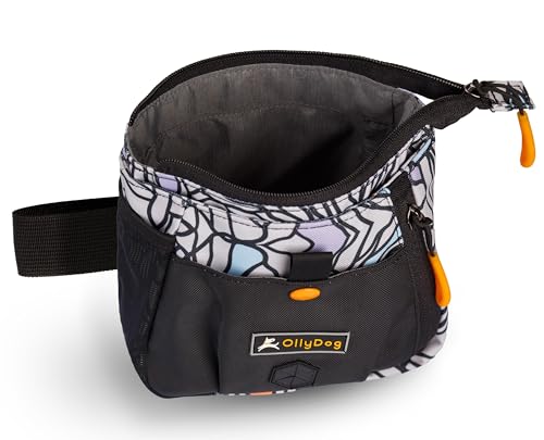 OllyDog Bolsa para O Dia No Interior, Pochete, Bolsa para Petiscos para Cães, Mãos Livres para Trein