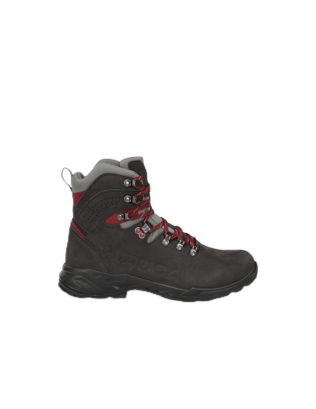 CHIRUCA BOTAS SEQUOIA 09 GORE-TEX,PARA HOMBRE, TREKKING,SENDERISMO,MONTAÑA,CAMINAR,ANDAR,CAZA, COLOR GRIS,ROJO