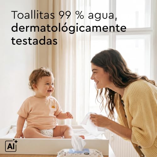 Miniatura 3 de Toallitas Húmedas Para Bebés Lillydoo Con Un 99 De Agua, 10 Paquetes De 60 600 Unidades , 100 Libres De Plástico Sin Perfumes Y Tan Suave Como El Algodón Y El Agua