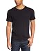 John Varvatos Star USA Men's Short Sleeve Vertical Pick Stitch Crew T-Shirt