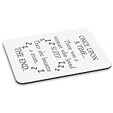Gift Base Une Fois Upon A Temps Là Was A Femme Who Loved Veille Tapis De Souris PC Ordinateur