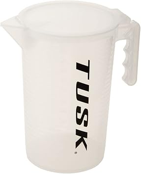 Tusk 35oz1000cc Oil Change Measuring Cup with Lid for Racing and Lawn care