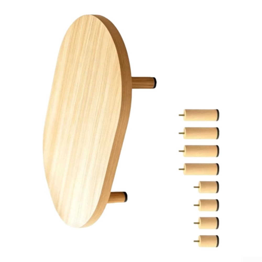 Comedero Gato Elevado Madera 34cm Anti-vómitos