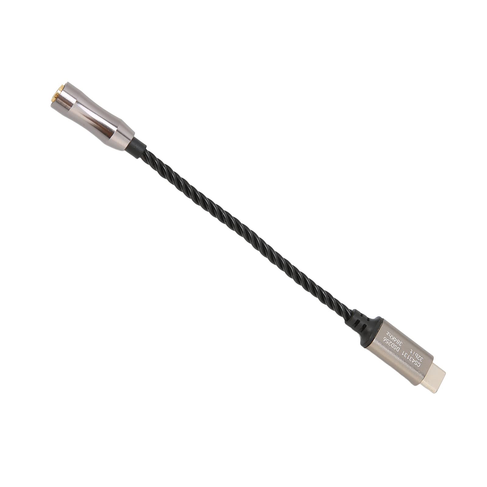Cable Adaptador de Amplificador de Auriculares Tipo C a 3,5 Mm de Alto Rendimiento para PC con, Chip de Decodificación CS43131, Reproducción de Música de Alta Definición de 32 Bits/384 KHz