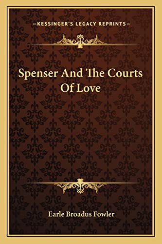 Spenser And The Courts Of Love