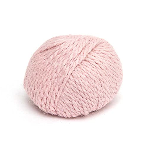 100% Alpaca Yarn Wool Set Of 3 Skeins Bulky Weight - Heavenly Soft And Perfect For Knitting And Crocheting (Baby Pink, Bulky) #TOP1