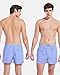 YESWEL Boxershorts Herren 6er Pack, 100% Baumwolle American Unterhosen, Atmungsaktive Unterwäsche, Weit Retroshorts Männer (Mehrfarbig 01, L)