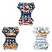 ALVABABY 3 Pack Large Swim Diapers, Baby/Toddler/Infant Snap Adjustable Reusable Swim Diaper Baby Gift for Boy and Girl 3ZSWY42