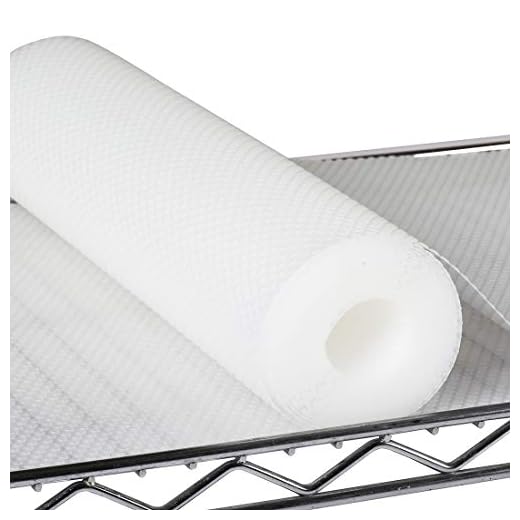 PABUSIOR Thicken Wire Shelf Liner - Heavy Duty Wire Shelves Liners 13.5 Inch x 157 Inch, Transparent Pantry Shelf Liners, Raindrop Refrigerator Mats for Metal Shelving, Waterproof Drawer Liner