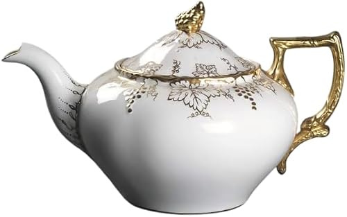 ROYAL CROWN DERBY VINE GOLD TEAPOT