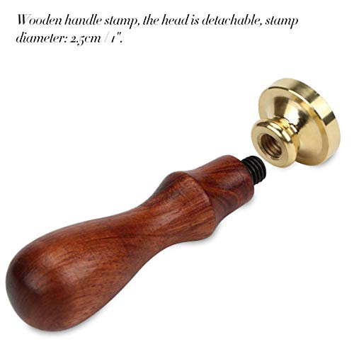 Wax Seal Stamp, Retro Wood Stamp Classic Initial Wax Seal Stamp With Handle, Great For Embellishment Of Envelopes, Invitations, Wine Packages, Greeting Cards, Etc (Snowflake) #TOP1