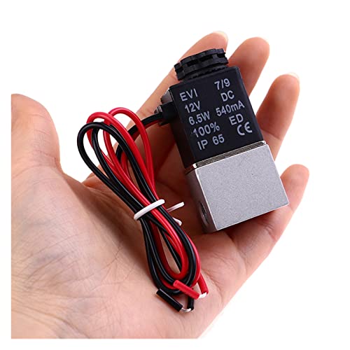 Válvula solenoide para automatizar el riego y control de aire a 220V con rosca de 1/8" 4