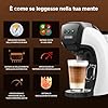 Warriors1 5 In 1 Pod Coffee Machines For Nespresso Original, Dolce Gusto, Lavazza A Modo Mio, Espresso Point Capsule And Ground Coffee, 20Bar, 0.8L