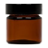 X-Small Amber Glass Storage Jar with Air-Tight Lid