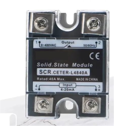 Relais statique 4-20 mA CETR-L4840A régulation linéaire haute précision