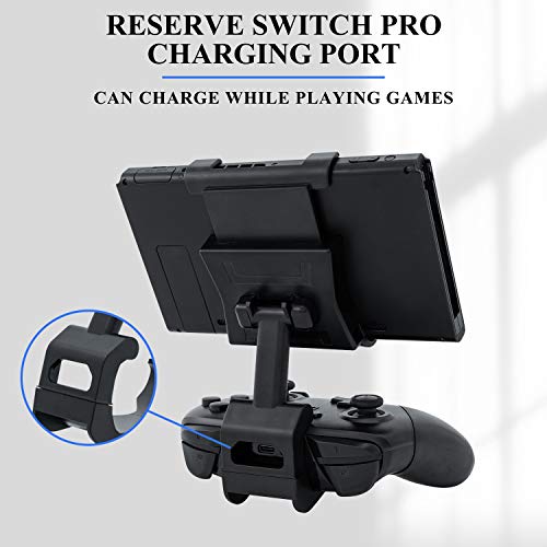 Mcbazel Adjustable Mounting Clip Holder For Switch Pro Controller Foldable Handle Bracket Game Clip For N Switch And Switch Lite #TOP6