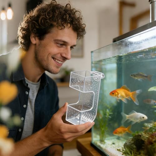 Cuenco de prevención de dispersión de comida para pecera y tortuga 3