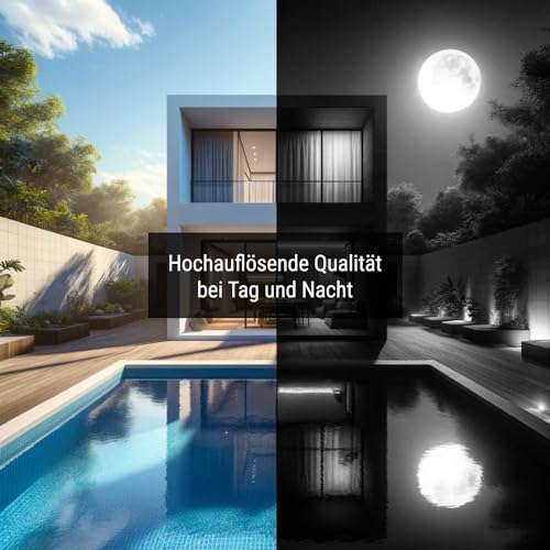 Safe2Home Videoüberwachung Set mit 4 Full HD Außenkameras und 1TB Festplatte