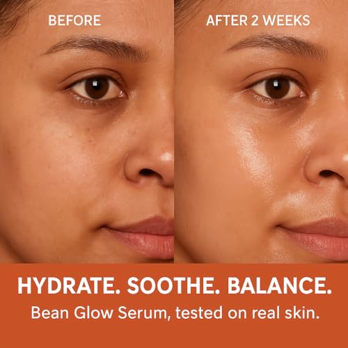 Bean Essence Serum – Snail Mucin Alternative for Glass Skin – Hydrating Glow Boost – Deeper Moisture Than Hyaluronic – Flawless Primer – Strengthens Skin Barrier – 1.01 fl.oz image 2