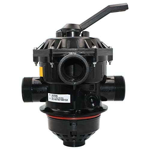 RDIYIN 262506 1-1/2-Inch 6-Way Clamp Style Multiple Port Valve Top Mount Compatible with Tagelus/Sand Dollar/Meteor Pool and Spa Sand Filter by RDIYIN - Image 5