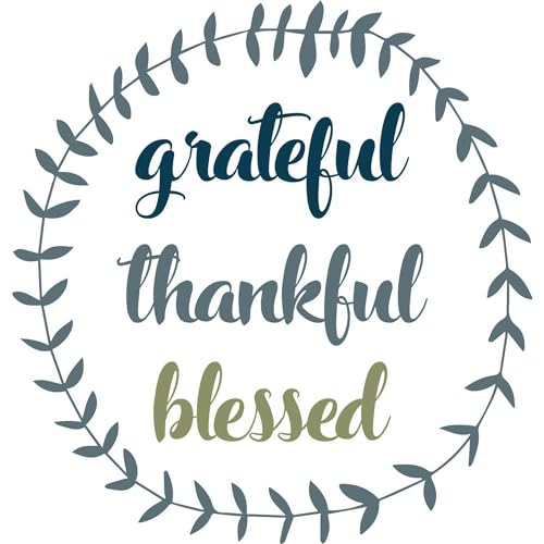 Taza cerámica de 11 oz CafePress Grateful Thankful Blessed miniatura 3