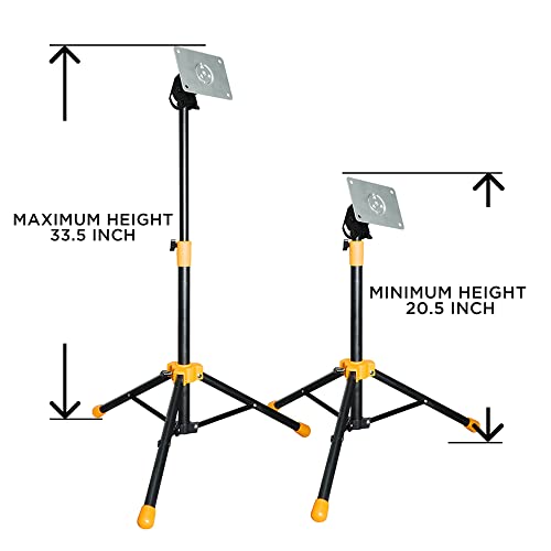 HXW PPS-75 Electronic Mounting Stand With Plate For Percussion Instruments Sample Pad/Drum Pad - Thumbnail 5
